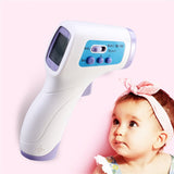 Non Contact Forehead Infrared Medical Digital Thermometer for Body (White)